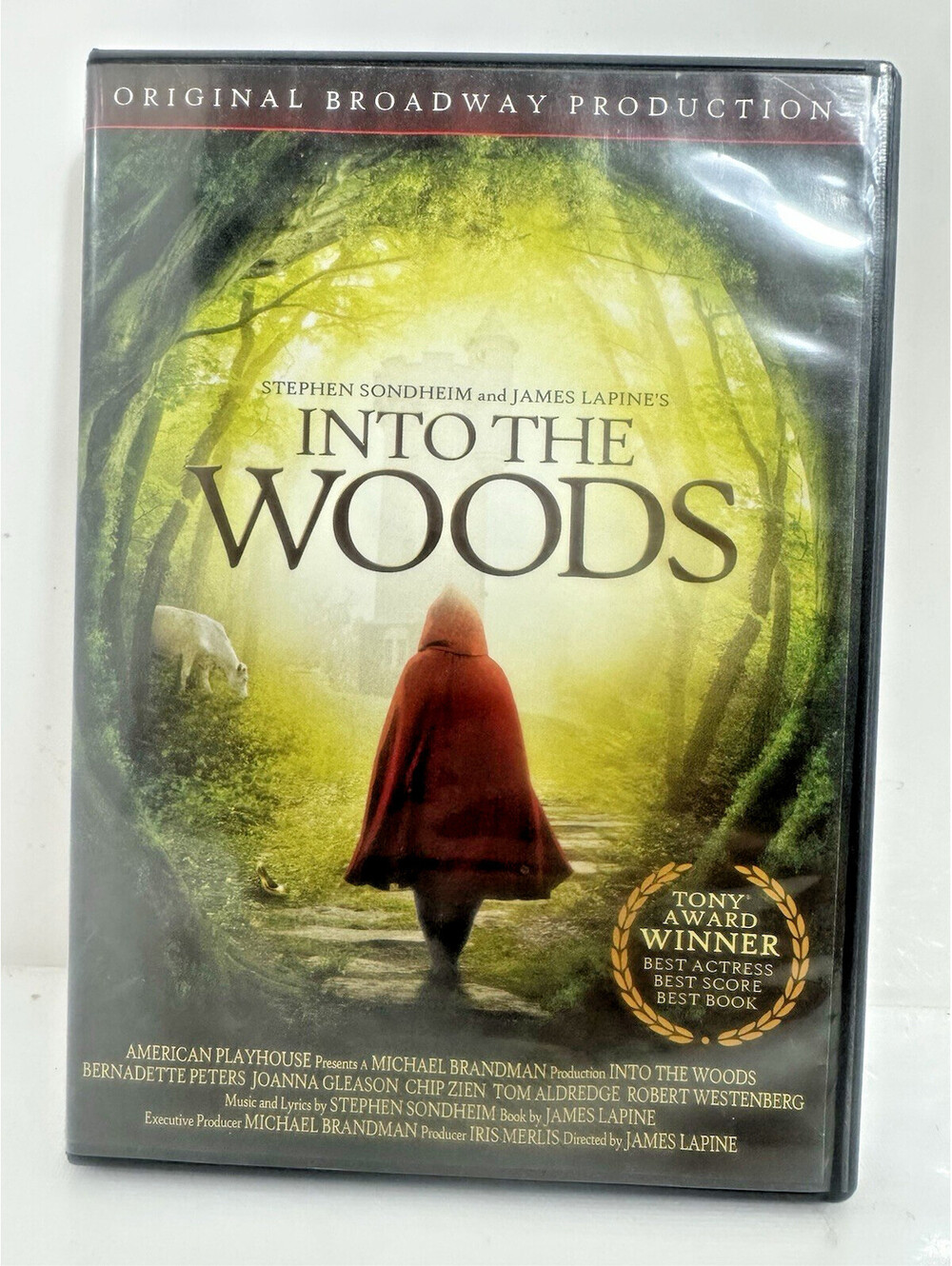Into the Woods Original Broadway Production DVD Bernadette Peters Image